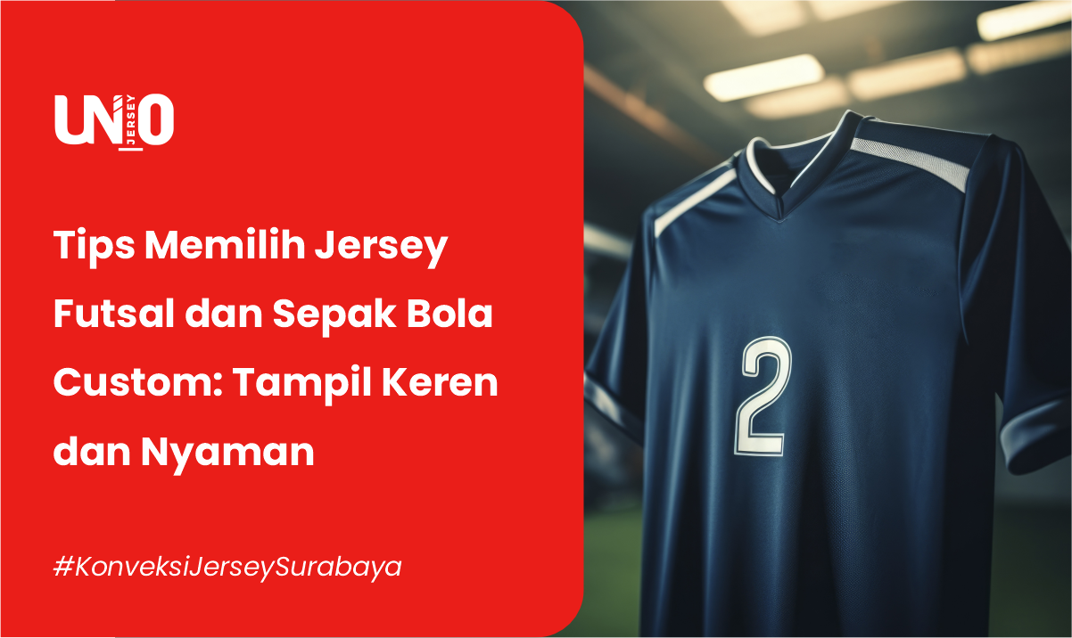 Tips Memilih Jersey Futsal dan Sepak Bola Custom: Tampil Keren dan Nyaman